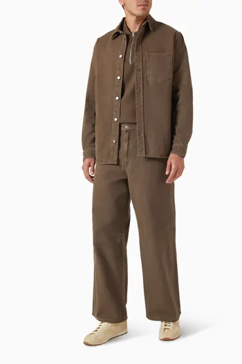 قميص بنمط جاكيت سادومان دينم