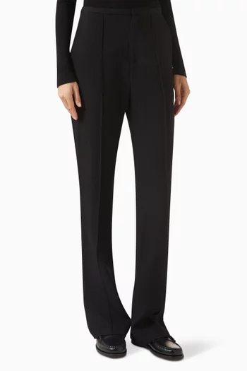 Cora Slim-fit Pants in Organic Wool