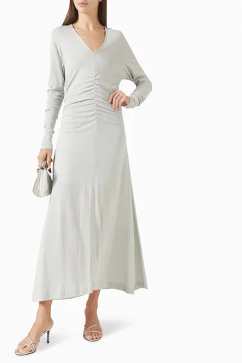Steep Ruched Dress