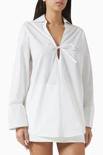 The Livia Tunic in Cotton Poplin