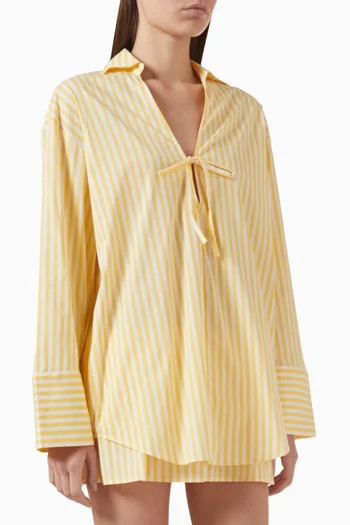 The Livia Tunic in Cotton Poplin