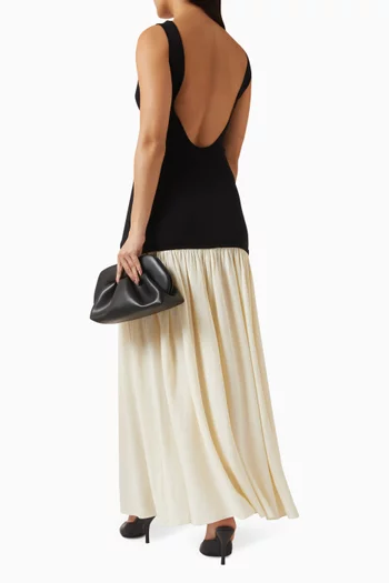 The Camila Maxi Dress in Viscose-blend