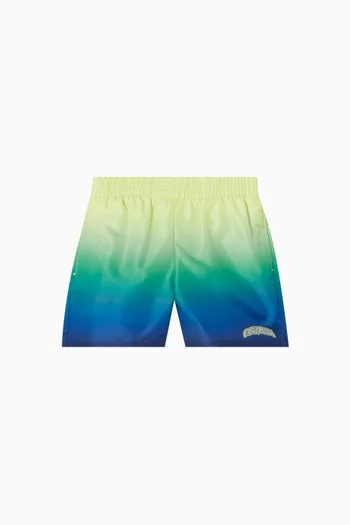 Gradient-print Swim Shorts
