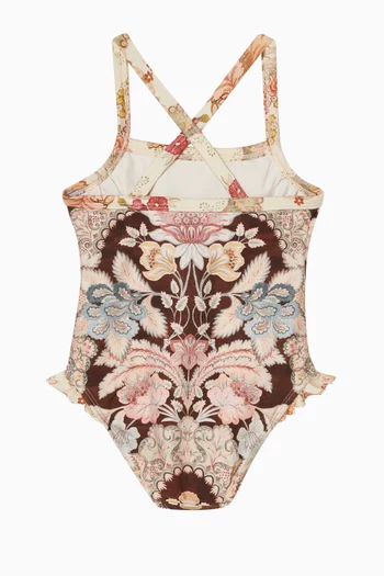 لباس سباحة قطعة واحدة دايلايت بكشكش