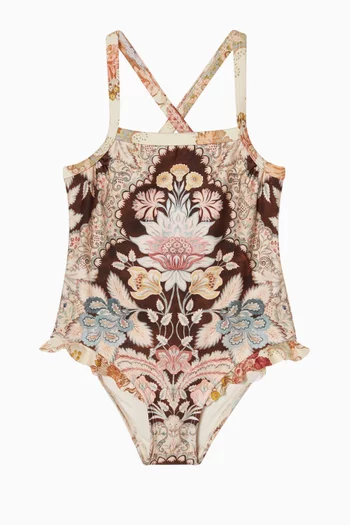 لباس سباحة قطعة واحدة دايلايت بكشكش