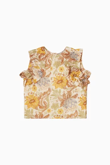 Daylight Sleeveless Top in Cotton