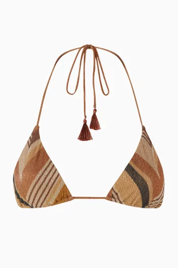 قطعة بيكيني علوية وينونا بتصميم مثلث لوركس