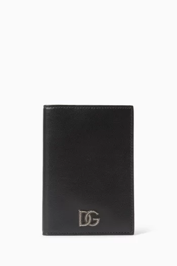 DG Passport Case in Tempesta Leather
