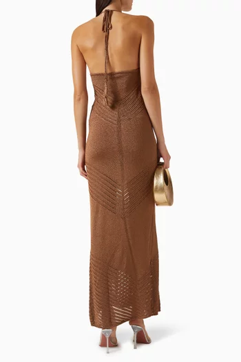 Roma Knit Maxi Dress