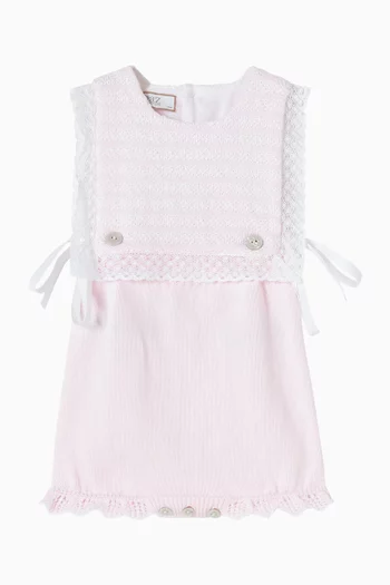 Alaia Lace Romper in Knit