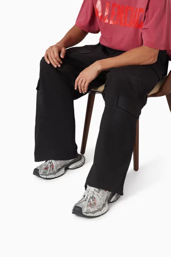 سنيكرز 3 اكس ال اكستريم بأربطة وحرف B قماش شبكي