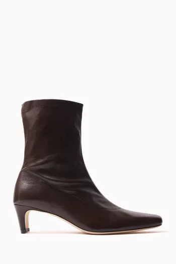 Wally Boots in Leather