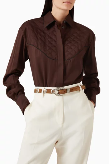 حزام رفيع جلد نوبوك