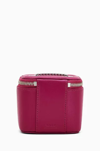 The Mini Vanity Bag in Leather