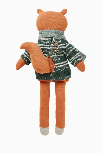 Bear Sweater Toy in Knit