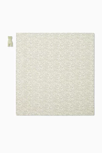 طقم هدايا لعبة لينة وبطانية لف