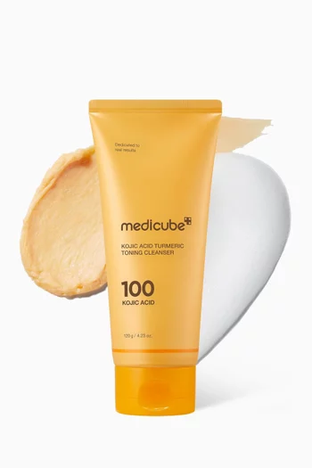 غسول يومي بحمض الكوجيك والكركم لتفتيح البشرة وتحسين ملمسها، 120 غرام