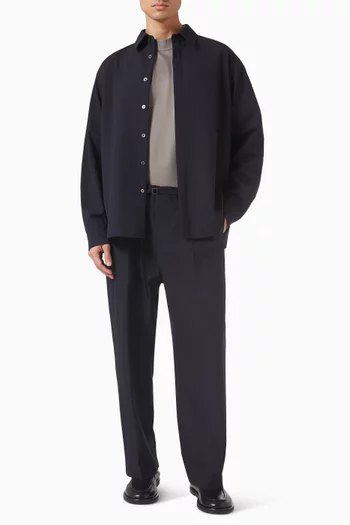 تي شيرت بياقة عالية قطن