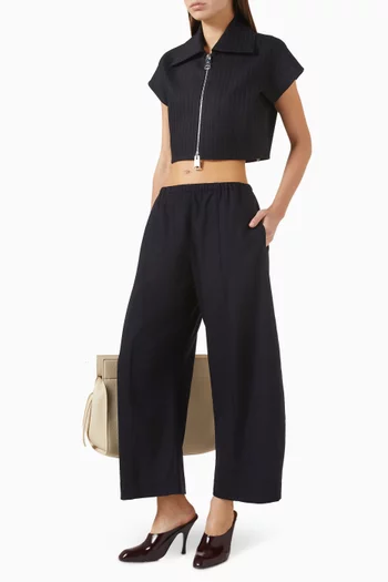 Clover Pants in Wool-cashmere