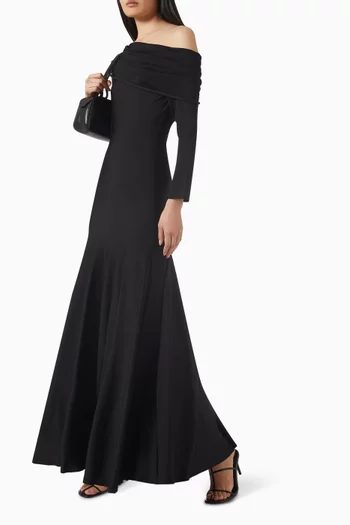 Genesis Maxi Dress in Viscose-knit