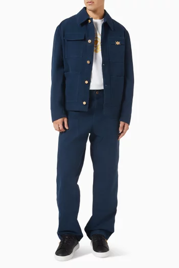 Carpenter Jacket in Overdyed Canvas