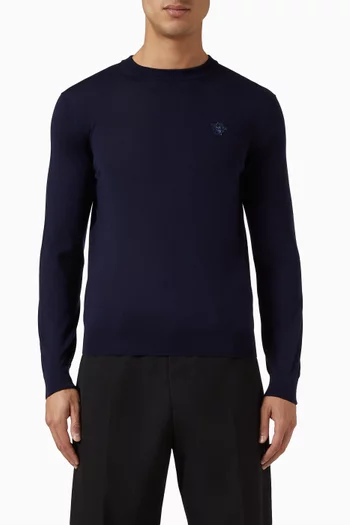 Knit Sweater in Wool-blend