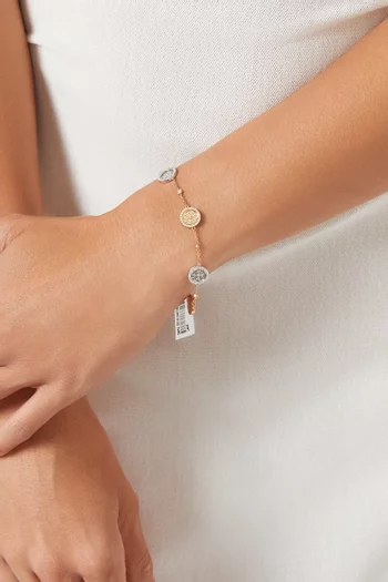 Lace Oria Diamond Bracelet in 18kt Gold