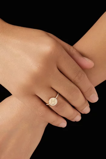 Lace Oria Diamond Ring in 18kt Gold