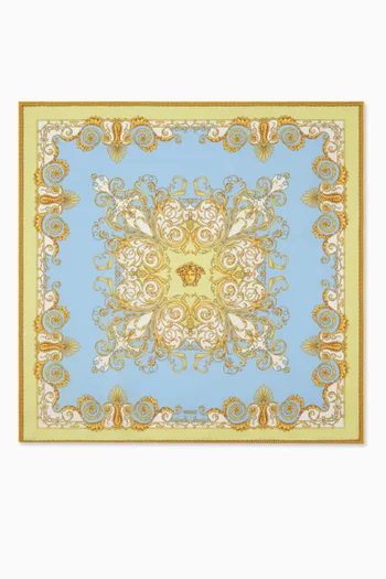 Spring Barocco Scarf in Silk Twill