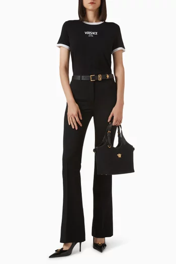 تي شيرت بطبعة شعار الماركة جيرسيه