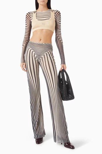 Overall Buckles Bra in Cotton