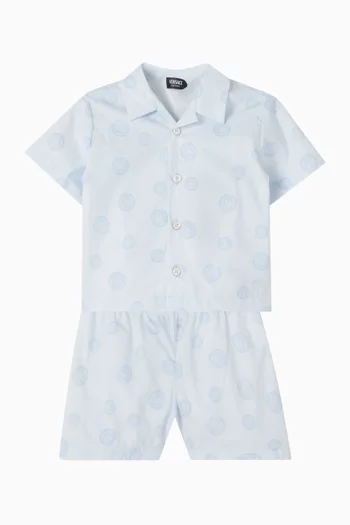 Medusa Dots Shirt & Pants Set