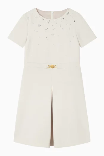 فستان بحياكة ميلانو مزيج فيسكوز