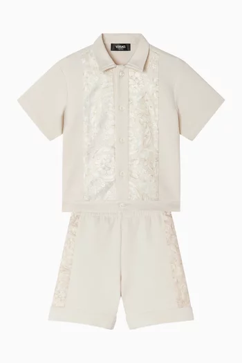 Barocco Panelled Shirt