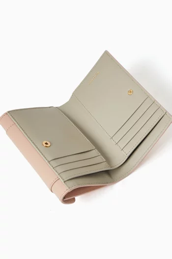 Serpenti Forever Compact Wallet in Leather