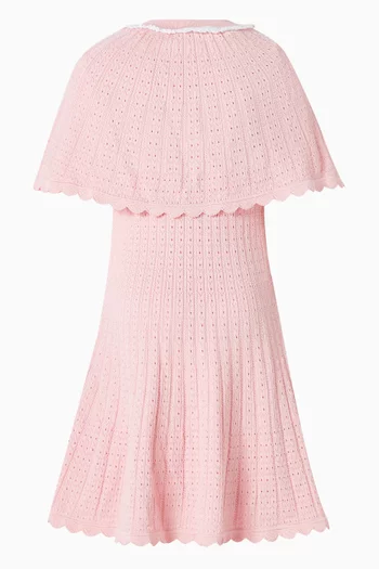 Knitted Cape Dress