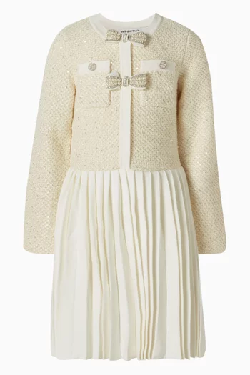 فستان بشريط بعقدة