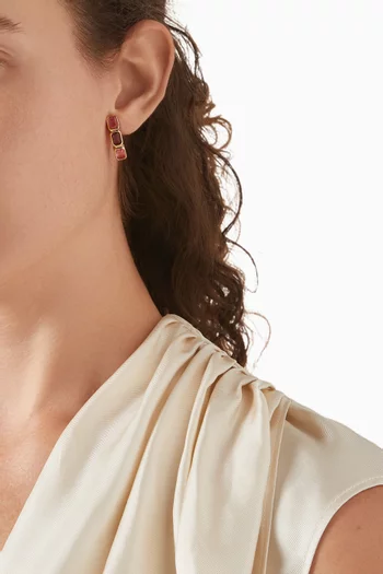 1980s Demi Hoop Clip-on Earrings