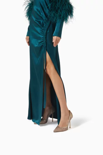 Deco Gilda 90 Pumps in Crystal Mesh