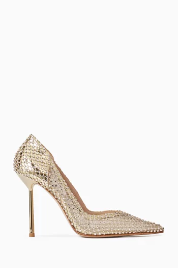 Deco Gilda 90 Pumps in Crystal Mesh