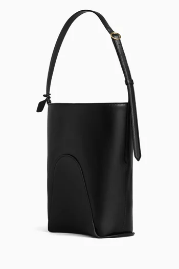 Small Bucket Bag in Leather