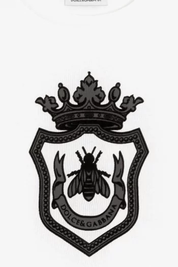 تي شيرت بشعار الماركة قطن