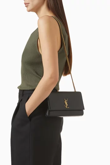 حقيبة كتف كيت صغيرة جلد عجل