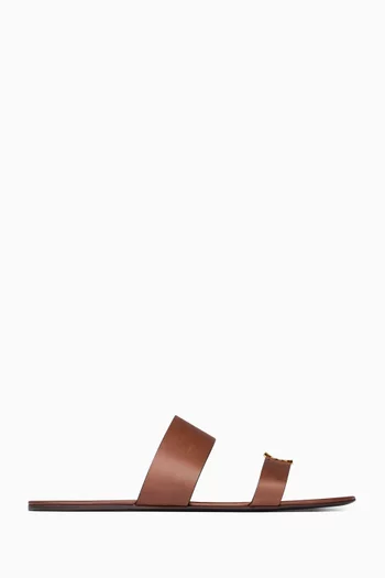 حذاء مفتوح بابيلو جلد ناعم