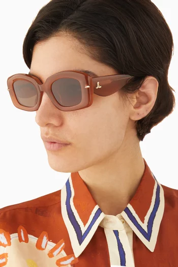 x Alemais Celestina Sunglasses in Acetate