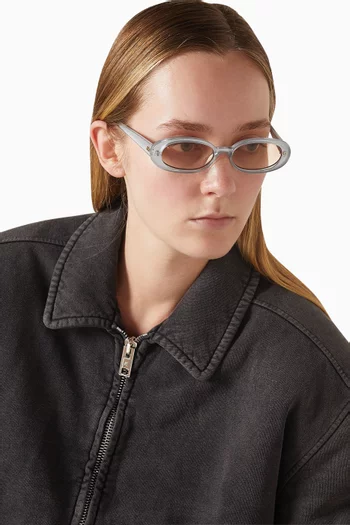 نظارة شمسية اوتا لوف بإطار بيضاوي بوليمر