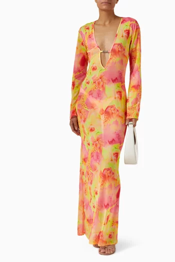 Frida Cover-up Dress in Mesh