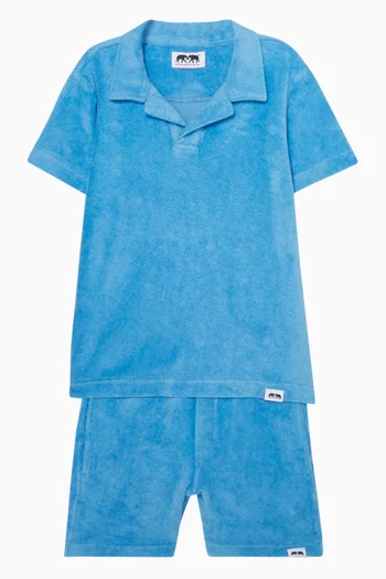 تي شيرت بولو بويل قطن تيري