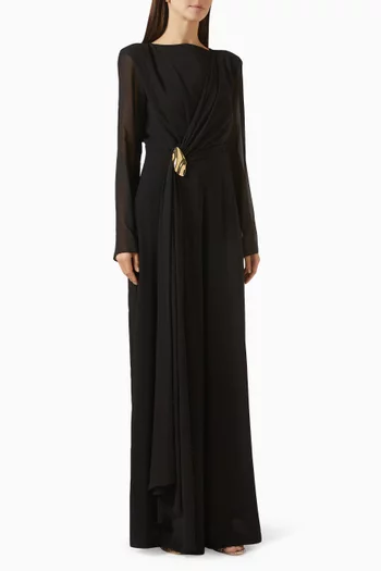 Draped Jumpsuit
