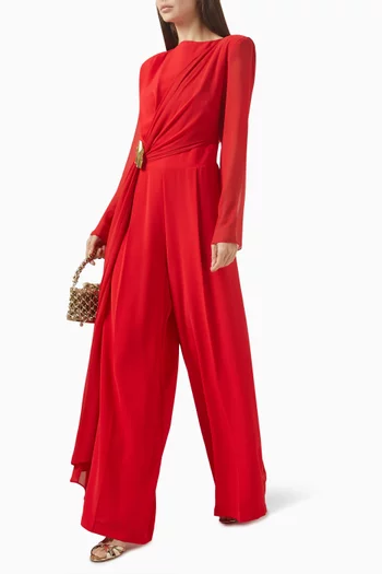 Draped Jumpsuit